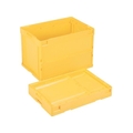 岐阜プラスチック工業 折りたたみコンテナーCB-S61NR 黄 FC092HJ-8202458