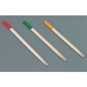 田中箸店 竹 カラー菜箸 3点セット(TNK印) FC111LY-8370500-イメージ1