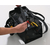 アイリスオーヤマ メッシュツールバッグ ボックス W35cm ポケット付 ブラック FCJ656V-TLB-B35-イメージ4