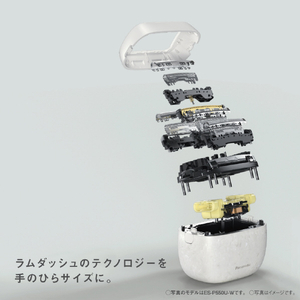 パナソニック 5枚刃シェーバー ラムダッシュ パームイン マットブラック ES-P530U-K-イメージ6