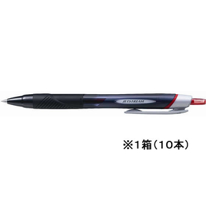 三菱鉛筆 ジェットストリーム 0.38mm 赤10本 1箱(10本) F925223-SXN-150-38.15-イメージ1