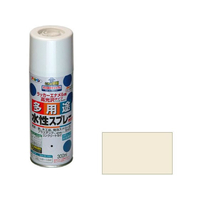 アサヒペン 水性多用途スプレー 300ml ミルキーホワイト FC008NS