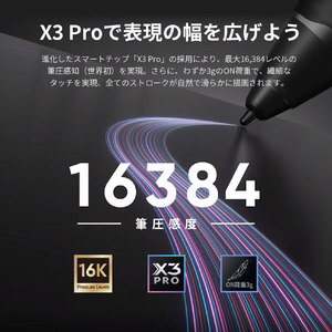 XP-PEN 液晶ペンタブレット Artist Pro 16(Gen2)替え芯セット付属 ブラック ARTPP160QHJP-イメージ13