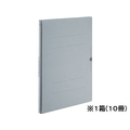 コクヨ ガバットファイルVA(活用タイプ・紙製) A4タテ グレー 10冊 1パック(10冊) F869983-ﾌ-VA90M