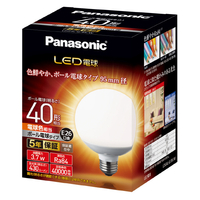 パナソニック LED電球 E26口金 全光430lm(3．7W一般電球タイプ) 電球色相当 LDG4LG95W