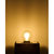 エルパ LED電球 E17口金 全光束480lm(3．8W普通電球サイズ)電球色相当 LDA4CL-G-E17-F203-イメージ4