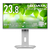 I・Oデータ USB Type-C搭載 23．8型液晶ディスプレイ BizCrysta ホワイト LCD-C243SMW-F-イメージ1