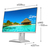 I・Oデータ USB Type-C搭載 23．8型液晶ディスプレイ BizCrysta ホワイト LCD-C243SMW-F-イメージ2
