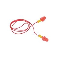 トラスコ中山 TRUSCO　耳栓　コード付　3段フランジタイプ　25dB TEF-25H