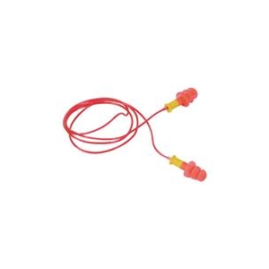 トラスコ中山 TRUSCO　耳栓　コード付　3段フランジタイプ　25dB TEF-25H-イメージ1