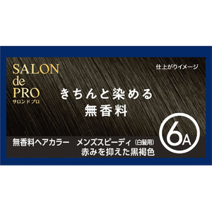 ダリヤ サロンドプロ 無香料 ヘアカラー メンズ スピーディー 6A FCJ377F-イメージ6