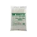 トラスコ中山 TRUSCO　小型ポリ袋　縦400X横300Xt0．05　200枚入　透明 A-3040