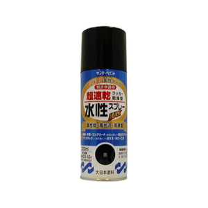 エスコ 300mL 水性多用途スプレー(黒) FCJ748M-EA942EB-33-イメージ1