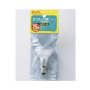 エルパ ミニレフ球(看板用) E17口金 7．5W 1個入り G-901H(F)-イメージ1
