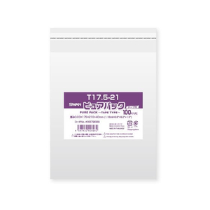 スワン OPP袋 ピュアパック T 17.5-21 100枚 FC830SA-006798368-イメージ1