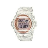 カシオ 腕時計 BABY-G ホワイトスケルトン/ピンクゴールド BG-169UG-7BJF