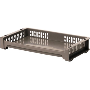 SANKO pla/ 428486 Eラック トレー S BR ブラウン 42848 FC562VU-3619809-イメージ1