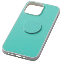 ディーフ iPhone 14 Pro Max用ハイブリッドケース Etanze 白群 DCS-IPE22LPEG