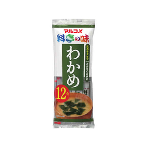 マルコメ 生みそ汁 料亭の味 わかめ 12食 F872941-イメージ1