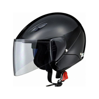 リード工業 SERIO セミジェットヘルメットBK RE35BK FC474MT-RE35BK