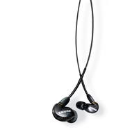 SHURE ワイヤードイヤフォン (スタンダードケーブル) SHURE  SEシリーズ ブラック SE215-K-A