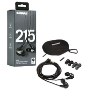 SHURE SE215-K-A ワイヤードイヤホン (スタンダードケーブル) SHURE SE
