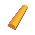 カーボーイ クッション 半月型 40cm イエロー FCK0287-AC-40