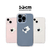 168cm iPhone 14 Pro用ハイブリッドクリアケース リンゴとくまちゃん 16823847I14P-イメージ2