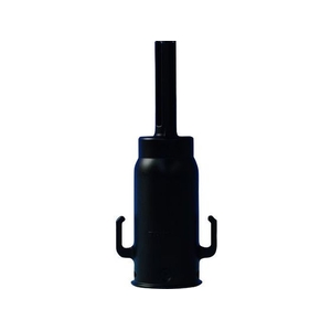 トラスコ中山 チェーンスタンド用バリアライン コーンジョイント コーンジョイントブラック-235 FC896GC-7596511-イメージ1