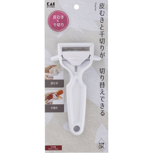 貝印 KK ピーラー&千切り器 FCJ535F-DH8013-イメージ6