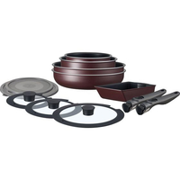 アイリスオーヤマ TERACOAT 12点セット ワインレッド FC025PJ-EHDC-T12S