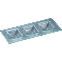 ミヤザキ食器 Grande Vetro ディバイトプレート(3ホール)GV3081 FC039LD-1267300