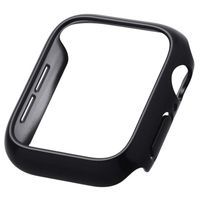 エレコム Apple Watch SE (第2世代)/SE/Series 6/5/4(40mm)用ハードバンパー メタリック ブラック AW-23EBPPMBK