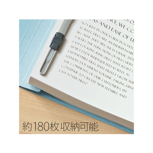 プラス フラットファイル ノンステッチ A4ヨコ ロイヤルブルー NO.022N F876765-78271-イメージ5