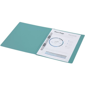コクヨ PPフラットファイル(Glassele)A4タテ とじ15 5冊 ライトブルー FCC1303-ﾌ-GLBP10-5LB-イメージ4