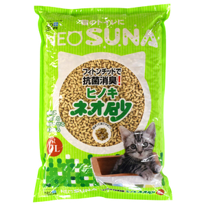 コーチョー ネオ砂 ヒノキ 6L ｼﾝﾈｵｽﾅﾋﾉｷ6L-イメージ1