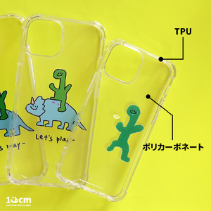 168cm iPhone 14 Pro用ハイブリッドクリアケース Olly with リンゴ 16823848I14P-イメージ7