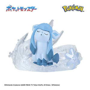 バンダイ びっくらたまご バスポッピング ポケモン ～かがやく白雪の結晶～ ﾋﾞﾂｸﾗﾀﾏｺﾞﾎﾟｹﾓﾝｶｶﾞﾔｸｼﾗﾕｷ-イメージ3