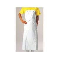 新日本ケミカル・オーナメント工業 ワンタッチ 前掛 胸付 白 900×1150 FC914LT-6960900
