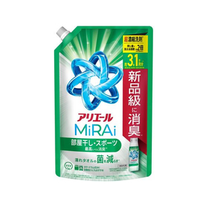 Ｐ＆Ｇ アリエールミライ 消臭プラス 部屋干し 詰替 ウルトラジャンボ980g FCE018J-イメージ1