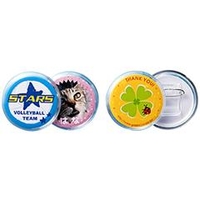 サンワサプライ 手作りバッジキット(丸型・4個) 4個 JP-STB16-4