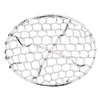 江部松商事 18-8 手編み亀甲 足付 目皿 8.5cm FC183LW-7703300