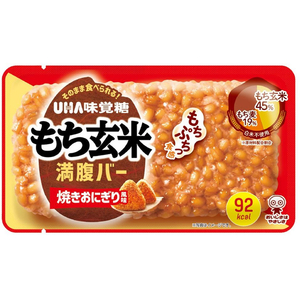 UHA味覚糖 もち玄米満腹バー 焼きおにぎり風味 FCG840V-イメージ1