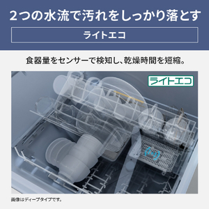 パナソニック 「標準工事＋引取料金込み」 ビルトイン食器洗い乾燥機 NP-45VS9S-イメージ5