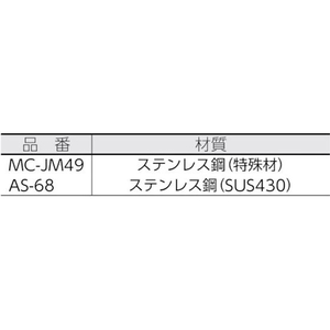 スガツネ工業 MC-JM49ステンレス鋼製 受座【受座】別売品 FC003FR-3449114-イメージ2