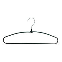 シンコハンガー シャツハンガー 5本組 ブラック ｼﾔﾂﾊﾝｶﾞ-5ﾎﾝｸﾐPVC