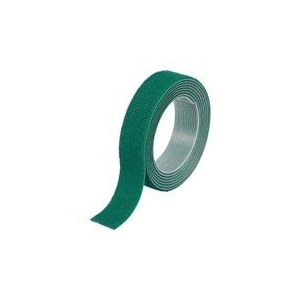 トラスコ中山 TRUSCO　マジックバンド結束テープ　両面　幅20mmX長さ1．5m　緑 MKT-2015-GN-イメージ1