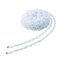 トラスコ中山 プラチェーン 8MM×30M 白 ホワイト830 FC395HN-4089821