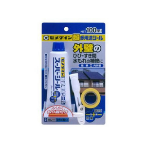セメダイン スーパーシール グレー P100mL FC952RX-SX-007-イメージ1