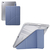 エレコム 11インチiPad Air(M4/M3/M2)用 ORIGAMIXケース 背面クリア スリープ対応 ブルーグレー TB-A26MWVORBG-イメージ2